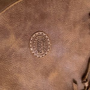 Authentic Roots large purse. Brown leather. Used a handful of times.